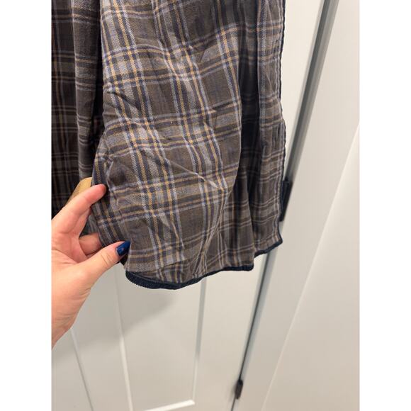 St Johns Bay Flannel Lined Navy Chore Barn Coat - Picture 6 of 10